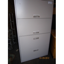 Binder Data File and Filing Cabinet Combo 4 Drawers